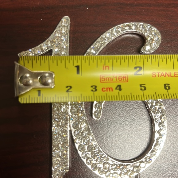 Rinestone cake topper - Picture 5 of 7